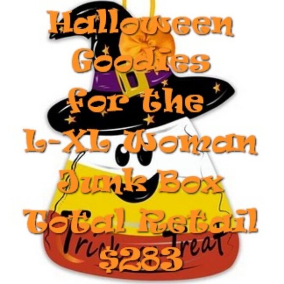 Halloween Goodies for the Large-XL Woman of the House, NWT/EUC - Picture 1 of 1